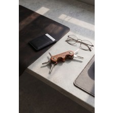 Aspera Wood Premium Ahşap Anahtar Organizer Kişiye Özel Hediyelik Kompakt Tasarım