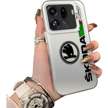 HONTINGA Oppo Find X9 Pro 5g ile Uyumlu Kılıfı Silikon Kenar Sert Arka Düşüme Önleyici Basitlik Anti Düşme Kamera Korumali Skoda Desen Telefon Kılıfı Kadın ve Erkek Için Uygundur K1-0609