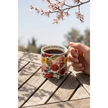 Acar Rosette Porselen Kupa - 240 ml
