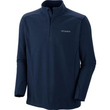 Columbia EM6503-466 Klamath Range II Half Zip Erkek Polar Koyu Lacivert M Beden Rahat Kullanım İçin