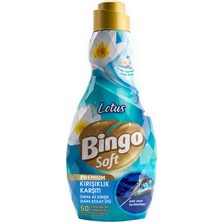 Bingo Soft Lotus 1200 ml Konsantre Çamaşır Yumuşatıcısı Kırışıklık Karşıtı