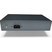 Bezos Uranıum POE-4002-48W 4 Port 10/100 + 2 Port 10/100 RJ45 Uplınk Watch-Dog Poe Swıtch(Realtek Chıpset)