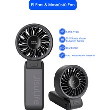 Jisulife Handheld Fan Life 7 El Fanı & Masaüstü Fan 5000 Mah