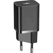 Baseus 20W Super Si Type-C Şarj Cihazı iPhone Uyumlu 13/pro Hızlı Şarj Özelliği ile Ev Kullanımı İçin