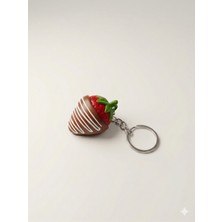 Hibra Print Çilek Clicker Anahtarlık