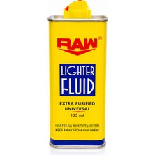 Raw Çakmak Benzini 133 ml – Lighter Fluid Extra Purified Universal – Zippo ve Fitilli Çakmak Yakıtı