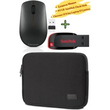 Lenovo Mouse 400, Classone 15.6 Inç Su Geçirmez Laptop Çantası 64 GB Flash Bellek, Flash Disk