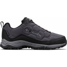 Columbia Erkek Trekking Ayakkabısı Gri Nefes Alan Su Geçirmez Kumaş ile Outdoor Kullanım İçin