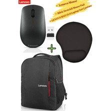 Lenovo Mouse 400, Bilek Destekli Mousepad, B515 Laptop Sırt Çantası Notebook Çantası