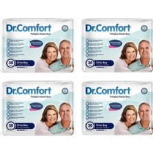 Dr.Comfort Dr. Comfort Belbantlı Medium Orta Boy Hasta Bezi 120 Adet 4X30 Paket M
