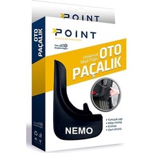 Erdo Ticaret Citroen Nemo Yazılı Paçalık Tozluk Çamurluk Siyah 2'LI