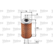 Valeo Depomix Yag Filtresi Mercedes M102 W201 W123 S123 C123 W460 W461 W463 B601 B602