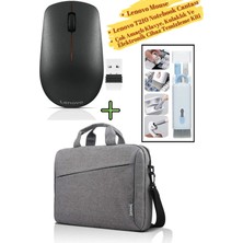 Lenovo Mouse 400, Case 15.6" Toploader T210 Laptop Omuz El Çantası, Elektronik Cihaz Temizleme Kiti