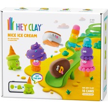 HEY CLAY Hava ile Kuruyan Kil (15'li kutu) - Dondurmalar
