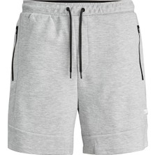 Jack & Jones Jack&Jones Erkek Şort 12186750 Light Grey Melange