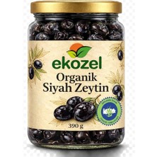 Ekozel Organik Yağlı Sele Siyah Zeytin