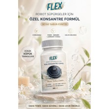 Flex Robot Süpürge Yüzey Temizleme Solüsyonu 500 ml | Moplu Robotlar ile Uyumlu | Düşük Köpük | Beyaz Sabun