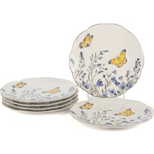 Mikasa Moor Butterfly Lovers 6'lı Pasta Tabağı 20Cm