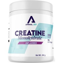 Animal Joy 390 gr Creatine Monohydrate - 130 Servis Sade Aroma ile Güç Artışı Sağlar
