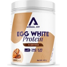 Animal Joy Egg White Protein Tozu Kurabiye Aromalı 450 gr