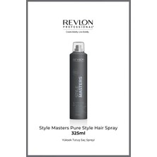 Revlon Spray Pure Styler Hairspray 325 ml — Profesyonel Saç Spreyi / Şekil & Tutuş Kontrolü