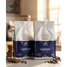 Vestron Espresso Home Barista Blend Intense Powerful 1kg Çekirdek Kahve Arabica Medium Roast