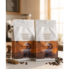 Vestron Espresso Medium Roast Etna Blend Çekirdek Kahve %100 Arabica 1Kg