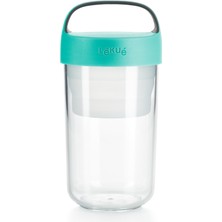 Lekue Turkuaz Kapaklı Tritan On The Go Kavanoz 600ML