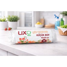 Lixo  Mini Çöp Poşeti 40X50CM 5 Paket( 200 Adet)