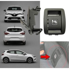 Zetoto Renault Clio 5 Arka Koltuk Isofix Kapağı 1 Adet
