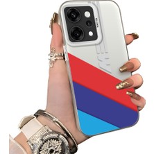 HONTINGA Oppo Reno 14 Pro 5g ile Uyumlu Kılıfı Silikon Kenar Sert Arka Düşüme Önleyici Basitlik Anti Düşme Kamera Korumali Bmw Desen Telefon Kılıfı Kadın ve Erkek Için Uygundur K1-0591