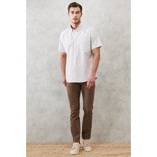 Altınyıldız Classics Erkek Lacivert Standart Fit Normal Kesim Kapüşonlu Şişme Yelek