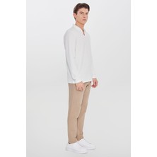 Altınyıldız Classics Bej Erkek Slim Fit Pantolon ACE001252269_BEJ