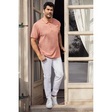 Altınyıldız Classics Erkek Beyaz Diz İzi Yapmayan 360 Derece Her Yöne Esneyen Slim Fit Diyagonal Desenli Esnek Pantolon