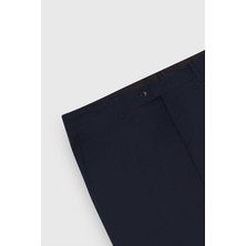 Altınyıldız Classics Erkek Lacivert Regular Fit Normal Kesim Yan Cepli Esnek Klasik Pantolon