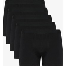 Altınyıldız Classics Erkek Premium Pamuklu Siyah 5'li Esnek Boxer Paketi (Damat Bohçası) Çeyiz Seti