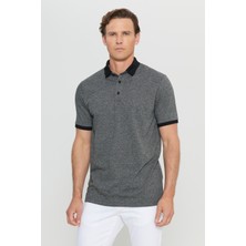Altınyıldız Classics Polo Yaka Siyah Erkek T-Shirt ACE091252024_SYH