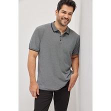 Altınyıldız Classics Erkek Çekmeyen Pamuklu Kumaş Slim Fit Dar Kesim Kıvrılmaz Polo Yaka Tişört