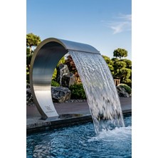 WATERSHUT 350X350 mm Havuz Kobra Şelale - Et Kalınlığı 1,5mm - Havuz Su Perdesi