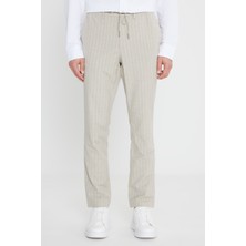 Altınyıldız Classics Bağlamalı Bel Normal Paça Slim Fit Vizon Erkek Pantolon ACE001252272_VIZ