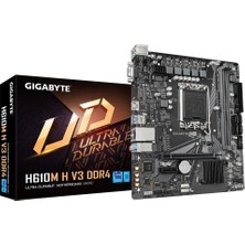 Gigabyte H610M H V3 D4 1700P VGA HDMI Usb3.2 Matx Anakart
