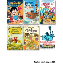 Timaş Çocuk Bir Robotun Kafası Karışırsa Benim Zürafam Uçabilir Fıstık Gibi Hayat Limon Çekirdekleri Tekno Kahraman