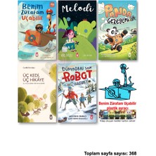 Timaş Çocuk Benim Zürafam Uçabilir Melodi Panda Gezegeni Üç Kedi Hikaye Dünyadaki Son Robot Haşmet