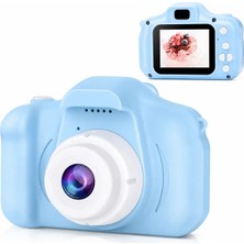 Blue İnter Lumi-Mini 1080P HD Kamera Çocuklar İçin Fotoğraf Makinesi Video Kayıt Özellikli -Son Versiyon