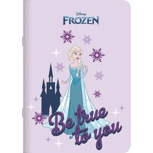Keskin Color Frozen Iı 18,5*26 40 Yp Çiz. Stickerli Tel Dikişli Defter -  Be True To You