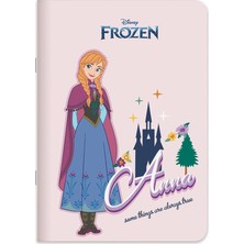 Keskin Color Frozen Iı 18,5*26 40 Yp Çiz. Stickerli Tel Dikişli Defter -  Anna