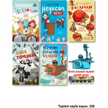 Timaş Çocuk Istiyorum Da Heyecan Aşısı Sırtımdaki Kocaman Torba Dağa Tırmanan Kedi Benim Zürafam Uçabilir