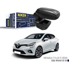 Niken Cosmotex Araca Özel Kol Dayama Siyah Renault Clio V Hb 13