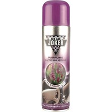 Joker Torpido Parfümlü Silikon Sprey 220 ml Lavanta ile Araç İç Temizliği ve Koruma Sağlar
