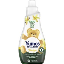 Yumoş Çamaşır Yumuşatıcısı Doğal Özler Vanilya 50 Yıkama 1200 ml 3 Adet